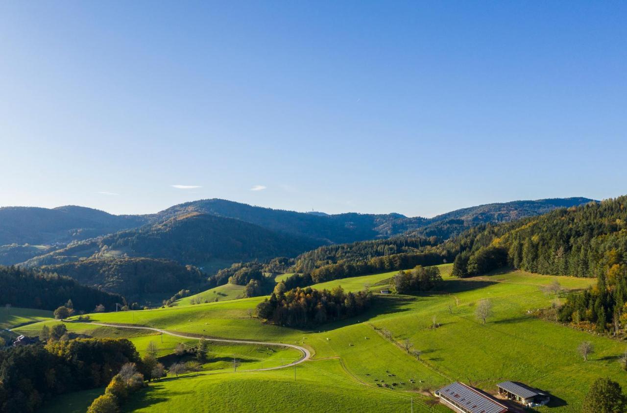 Hotel-Restaurant Sennhuette Im Herzen Des Suedschwarzwalds Kleines Wiesental Bagian luar foto